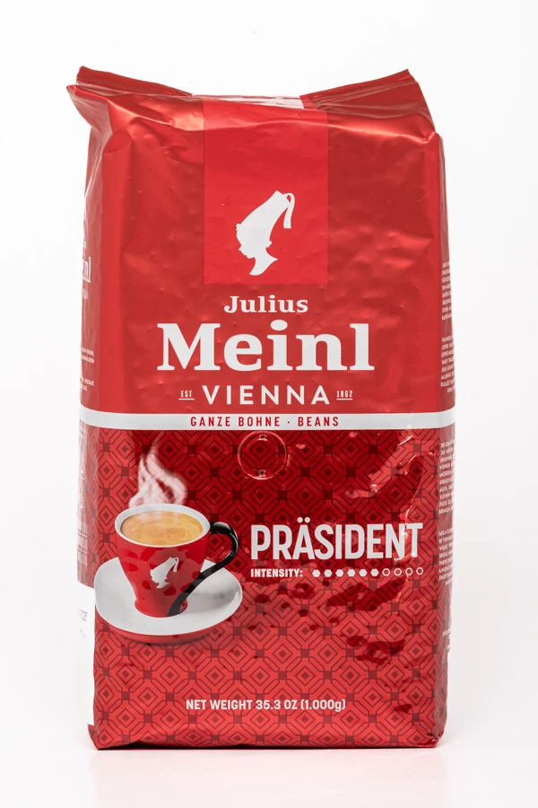Julius Meinl Prasident szemes kávé (1kg)