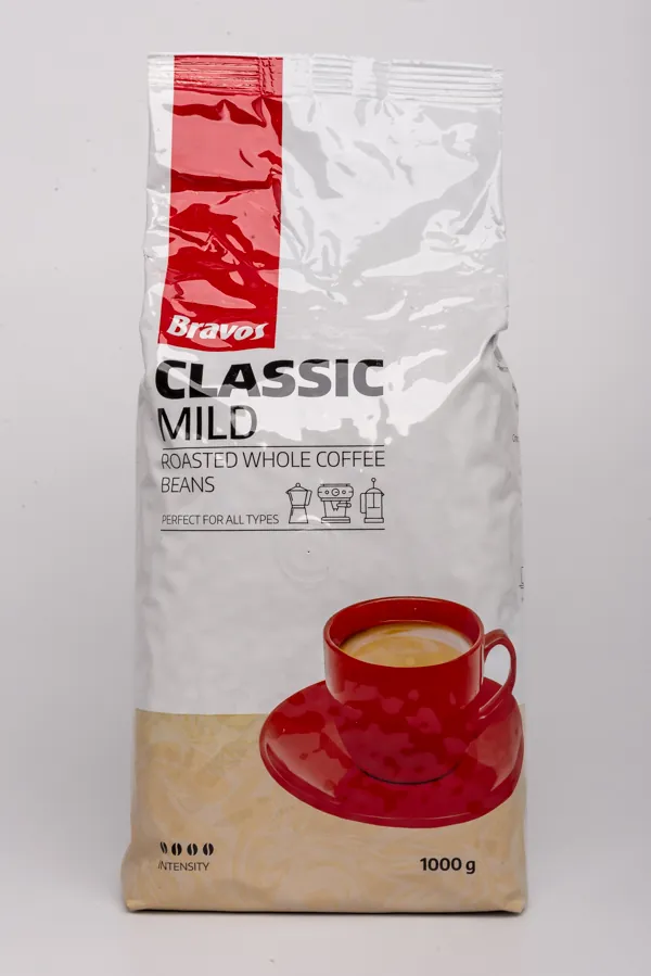 Bravos Classic Mild szemes kávé (1kg)