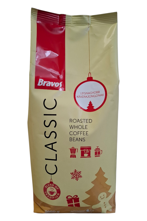 Bravos Classic szemes kávé (1kg)