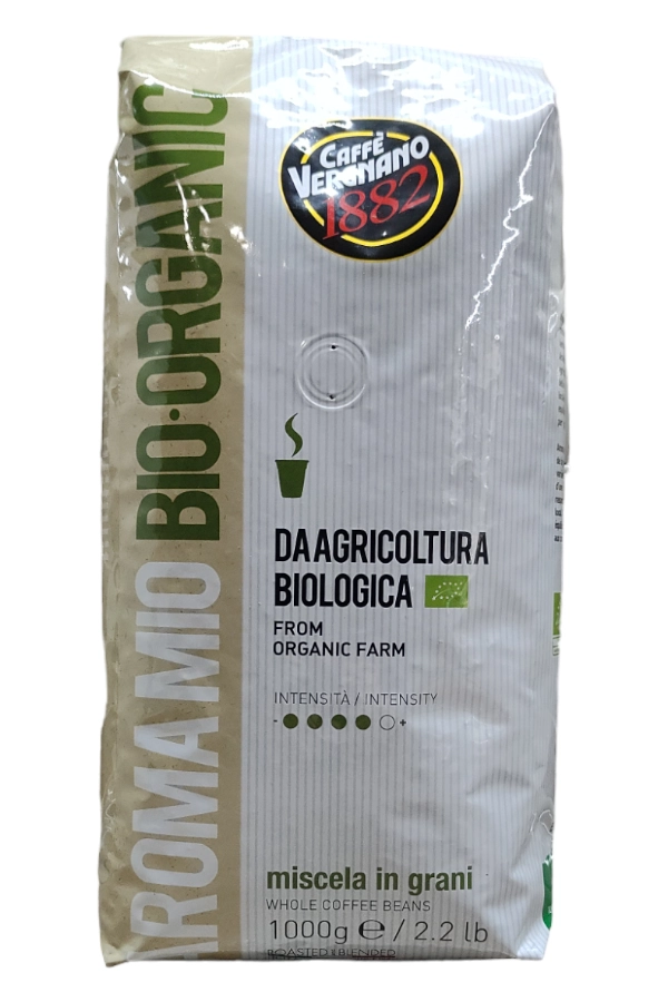 Caffé Vergnano Aroma Mio Bio-Organic szemes kávé (1kg)