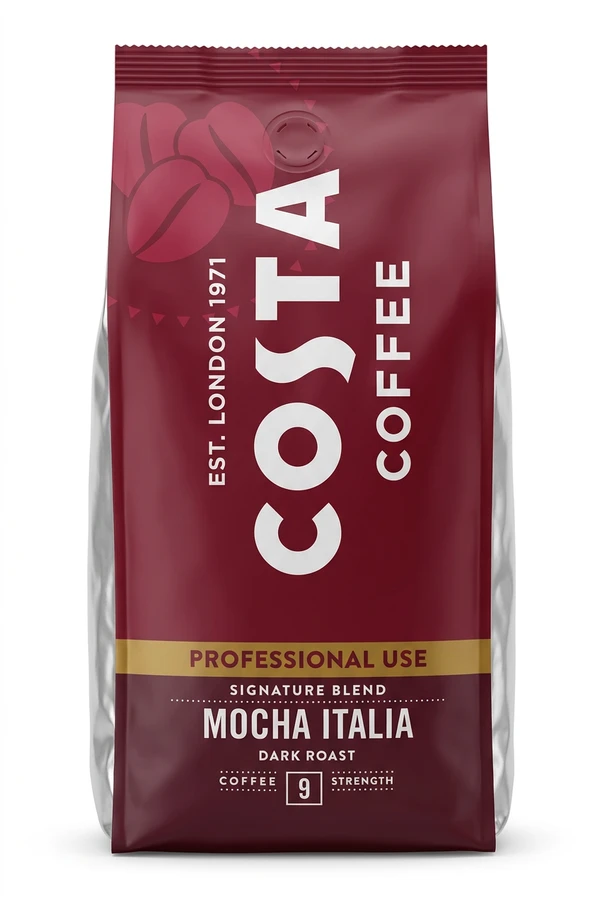 Costa Coffee Signature Blend Mocha Italia Dark Roast szemes kávé (1kg)
