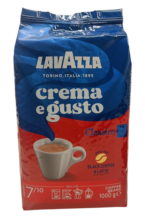 Lavazza Crema e Gusto Classico szemes kávé (1kg)